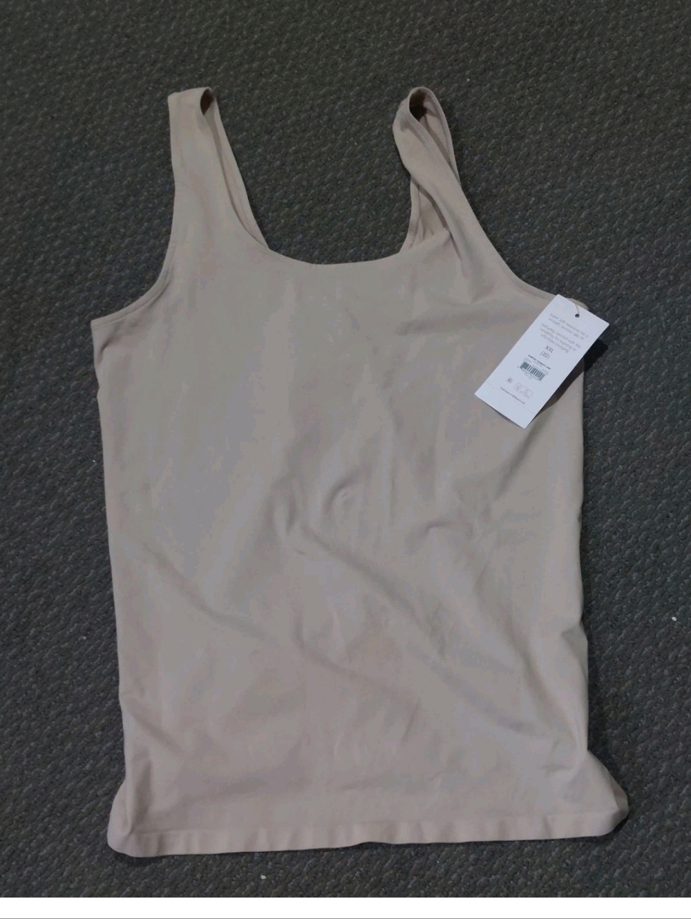 Classic Tan Cream Women's Tank Top Shape Waer New